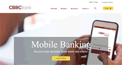 Desktop Screenshot of cbbcbank.com